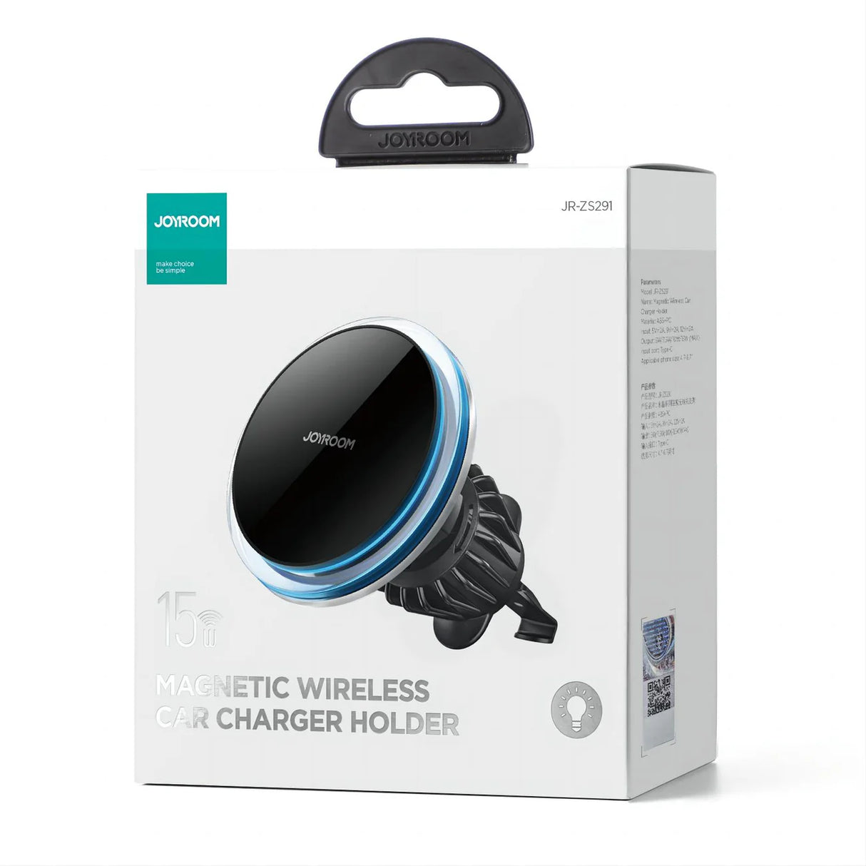 JOYROOM JR-ZS291 Magnetic Wireless Car Charger Holder