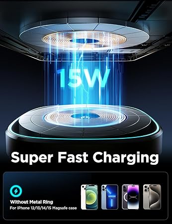 JOYROOM JR-ZS388 Magnetic Wireless Car Charger Holder